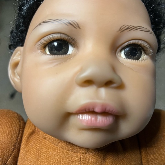 Paradise Galleries Reborn African American Black Toddler Doll Chantilly - Picture 2 of 11